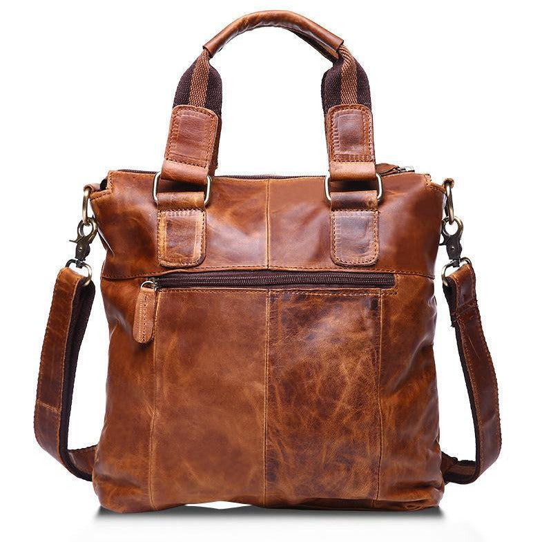 Retro Genuine Leather Messenger Shoulder Bag Leather Bags Gallery