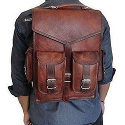 2-in-1 Messenger Backpack Rucksack Laptop Bag