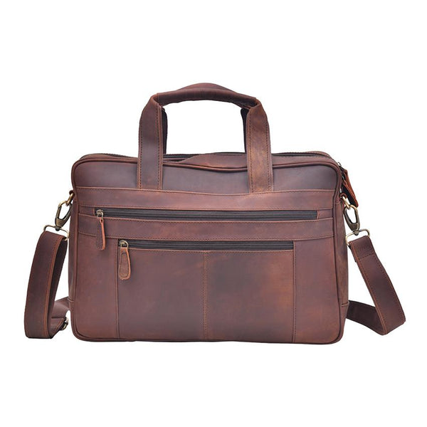 Deep Brown Vintage Leather Messenger Bag Leather Bags Gallery