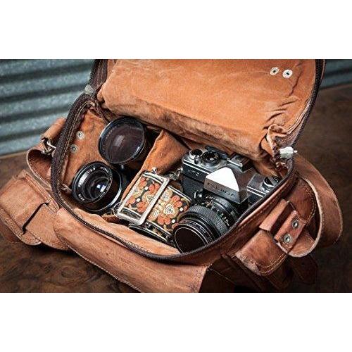 Vintage Leather Camera Pouch For All Photographers
