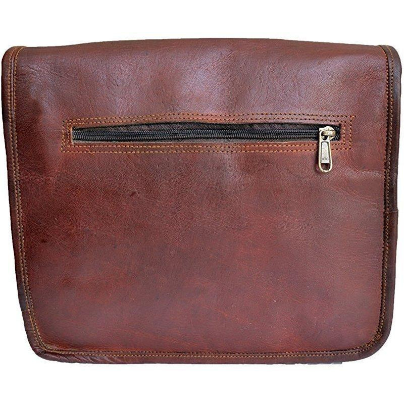 Mens Brown Leather Shoulder Bag Satchel Leather Bags Gallery