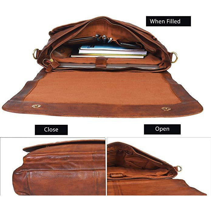 Leather Messenger Bag for Men & Women Leather Bags Gallery