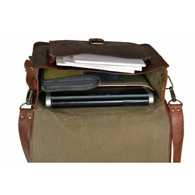 Top Grain Leather Vintage Laptop Bag Leather Bags Gallery